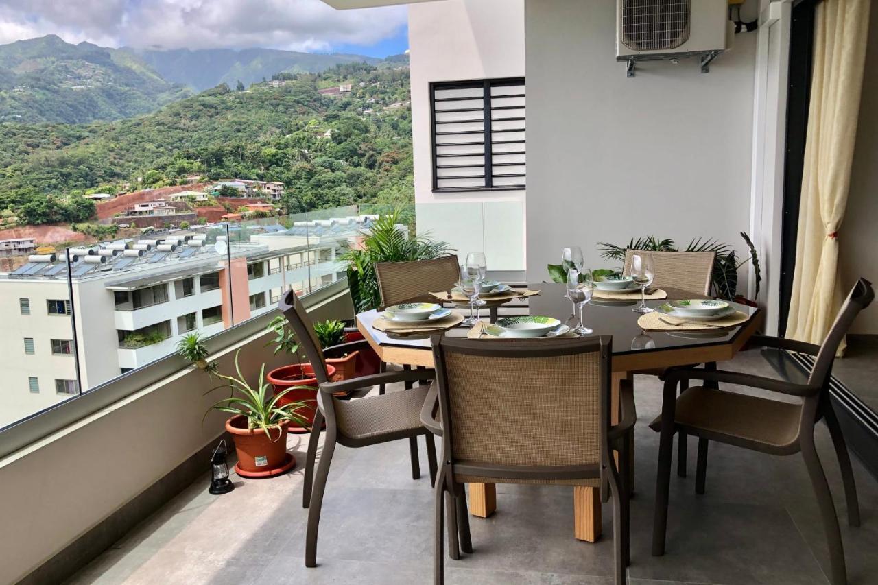 Alicia'S Sky Flat On The Heights With Nice View On The Sea And Papeete Papeete  Exterior foto