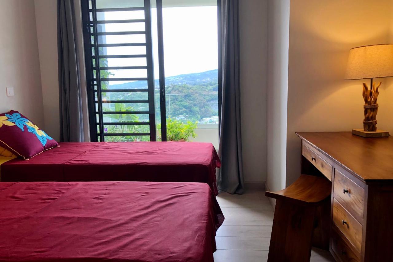 Alicia'S Sky Flat On The Heights With Nice View On The Sea And Papeete Papeete  Exterior foto