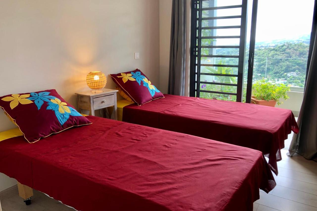Alicia'S Sky Flat On The Heights With Nice View On The Sea And Papeete Papeete  Exterior foto